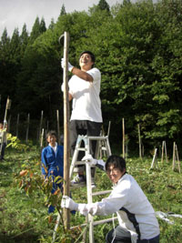 岩手県 西和賀町の2009年活動報告写真2