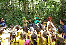 キッズ植樹祭の様子